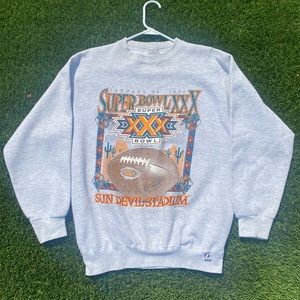 1996 Super Bowl xxx crewneck size large